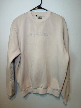 Oner Active Men’s XS Crewneck Sweatshirt - Light Cream-Flawed